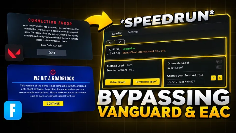 HWID Spoofer How to Get Unbanned from Any Game in 60 Seconds with No Reset